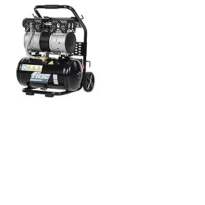FIAC Supersilent 10 Silent, Compresseur d'air portable, Compresseur d'air sans huile, Pression maximale 8 Bar, Puissance 1 HP, Réservoir 10 Litre, Bruit 58 dB LpA