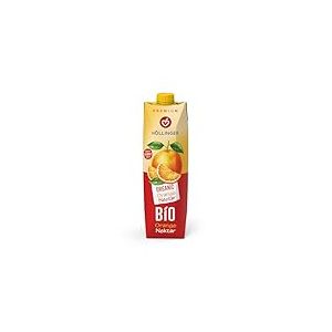 H&ouml;llinger Premium Nectar d'Orange Bio, Jus de Fruits Organique, Tetra Pack 1000ml, Boisson V&eacute;g&eacute;talienne