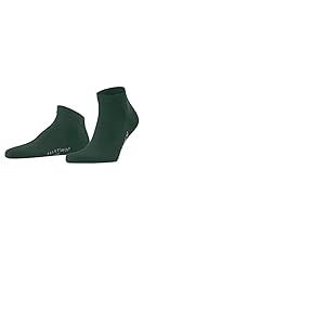 FALKE Cool 24/7 M Sn coton unies 1 paire, Chaussettes basses Homme, Vert Hunter Green 7441, 43-44