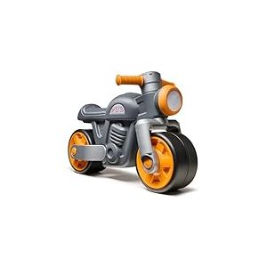 FALK - Draisienne Moto Prem1er - Gris - Roues Extra Larges et silencieuses - Guidon directionnel - Look Vintage - Contient au Moins 75% de Plastique recyclé - Fabriqué en France - Dès 12 Mois - 453S
