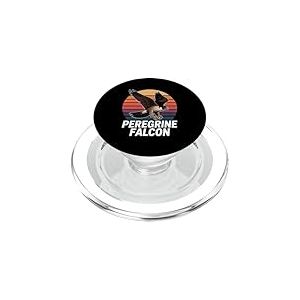 Amoureux du Faucon P&egrave;lerin, Rapace, Observateur De La Faune PopSockets PopGrip pour MagSafe
