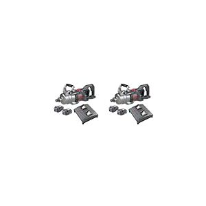 Ingersoll-Rand W9491-K2E-EU - 1" 20V Cle a Choc Sans Fil avec Enclume Courte, Cle a Choc Electrique Puissante, Kit Cl&eacute; &agrave; Choc avec 2 Batteries Li-Ion de 5,0 Ah et Chargeur Double (Lot de 2)