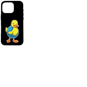 Canard Natation Bouée Gonflable Été Coque pour iPhone 16 Pro