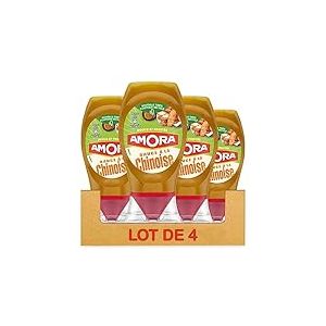 Amora Sauce à la Chinoise - Douce & Fruitée- Lot de 4 bouteilles de 280g