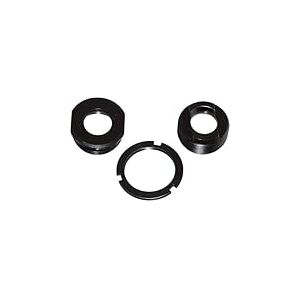 cyclingcolors Cuvette boitier de pédalier vélo BSC 34.9mm Noir écrou + Contre écrou vis