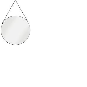 Croydex Miroir avec Cadre en métal Noir