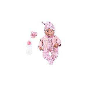 Bayer Design 93827AF Poupée Reborn, Poupon réaliste, tétine, biberon, 38 cm