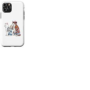 Chat Tatouage Chat Dr&ocirc;le Meme Encres Kitty Humour Tatoueur Artiste Coque pour iPhone 11 Pro
