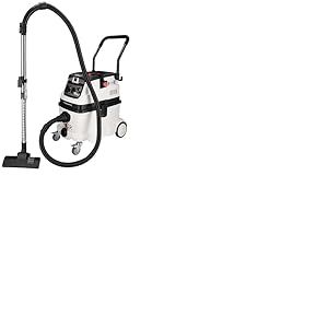 DEDRA DED6609P Aspirateur industriel avec nettoyage automatique du filtre et syst&egrave;me de compresseur et d'air comprim&eacute;, classe de filtre M, poids 17,4 kg, puissance d'aspiration 24 kPa, r&eacute;servoir 40 l