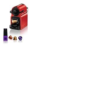 Nespresso Krups Machine à Café Inissia Rouge Cafetière Espresso YY5506FD