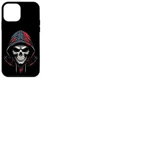 Sweat à Capuche tête de Mort Coque pour iPhone 12 Mini