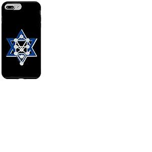 Kabbale étoile de David Coque pour iPhone 7 Plus/8 Plus