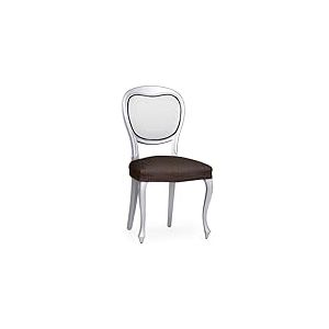 Eysa Housse de Chaise Extensible sans Dossier Gris Lot de 2 Design Luz
