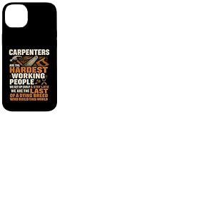 Équipe de construction de charpentier fière et travailleuse Coque pour iPhone 14 Plus