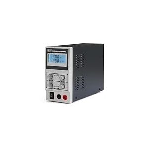 Velleman Alimentation de Laboratoire, Alimentation labo, r&eacute;glable, 0-30 VCC/0-10 A, limitation de Courant, Protection Contre Les Courts-Circuits, 2 x Affichage LCD &agrave; 3 Chiffres
