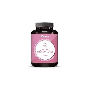 Complexe 15 Actifs, Action 4 en 1 - Thé Vert, Guarana, Queue de Cerises, L Carnitine, Konjac, Chrome, Nopal, Fenouil, L-Tyrosine, Gingembre - 180 gélules, 3 mois - Fabriqué en France - Vitavea