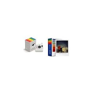 Polaroid – Now Gen3 – Appareil Photo instantané Blanc + Triple Pack de Films Couleur (x24 Photos) + Album