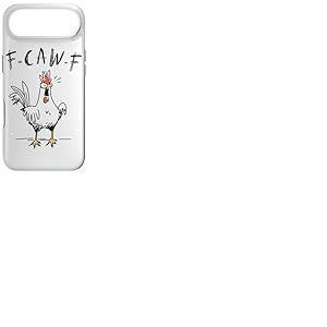 F-caw-f Poulet Rigolo Costume De Carnaval Poulet Coque pour iPhone Air