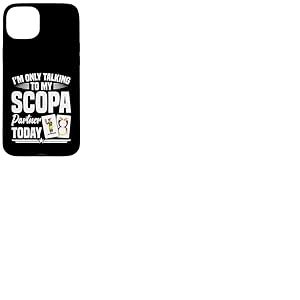 Italian Scopa Cards Lecteur de Cartes Parlant Italien Coque pour iPhone 15 Plus