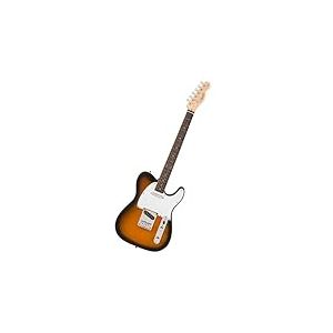 Squier by Fender Debut Collection Guitare Électrique Telecaster, Touche en Laurier, Pickguard Blanc, Sunburst 2 Couleurs