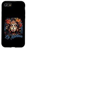 Robe La Catrina Costume &eacute;l&eacute;gant du Jour des Morts La Catrina Coque pour iPhone SE (2020) / 7/8