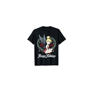 Disney Peter Pan F&eacute;e Clochette T-shirt graphique Happy Holidays T-Shirt