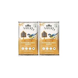 Dehner Natura Premium Nourriture pour Oiseaux Sauvages, graines de Tournesol, 2,5 kg (Lot de 2)