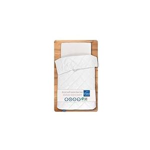 Böhmerwald Linea by Couverture en Poils de Chameau Extra Chaude, 220 x 240 cm, 100% Poils de Chameau, Convient aux Personnes allergiques, autonettoyante, Non Lavable en Machine, fabriquée en