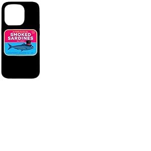 Huile d'olive ajoutée au sel de sardines fumées Coque pour iPhone 15 Pro