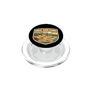 Souvenir Souvenir du Parc National des Great Sand Dunes du Colorado PopSockets PopGrip pour MagSafe