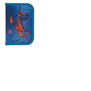 Scooli - Trousse d’étudiant remplie Spider Man - Trousse à Crayons avec des stylos et des Accessoires de Haute qualité - Idéal pour l’école, Les Loisirs et Les déplacements - à partir de 6 Ans