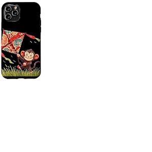 Costume de Singe Volant pour Les Amateurs de cerf-Volant et de Vent Coque pour iPhone 11 Pro