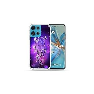 Coque Renforcée pour Motorola G75 5G Zen Attrape Reve Papillon