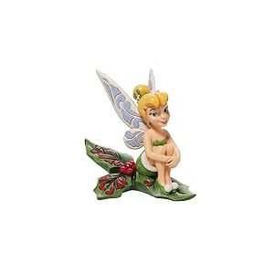 Enesco Disney Traditions Figurine Fée Clochette Assise sur Houx