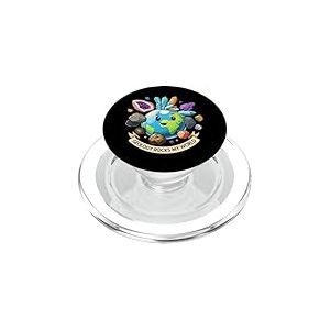 Geology Rocks My World Cute Earth Crystals Science Lover PopSockets PopGrip pour MagSafe