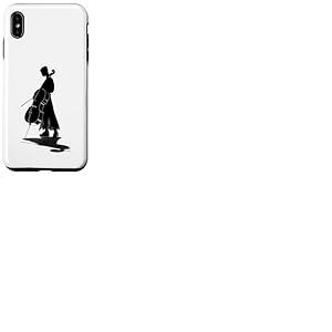Illustration pour Violoncelle Coque pour iPhone XS Max