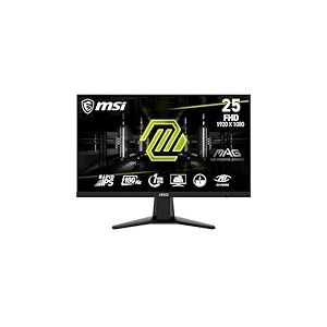 MSI MAG 256F &Eacute;cran Gaming 24,5 Pouces FHD - Dalle Rapid IPS 1920 x 1080, 180 Hz / 1ms GtG, gamut sRGB 127%, Design sans Cadre, HDR Ready - DisplayPort 1.2a,HDMI CEC