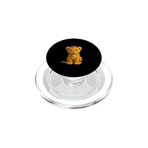 Jeune Dessin Animé De Lion Cub PopSockets PopGrip pour MagSafe