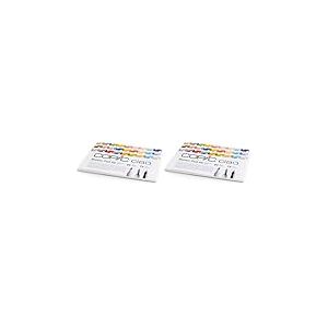 COPIC Ciao Marker Pad, 50 feuilles de papier marqueur DIN A5, 75g/m&sup2; papier &agrave; dessin pour marqueurs Copic, ultra blanc, sans acide, sans chlore (Lot de 2)