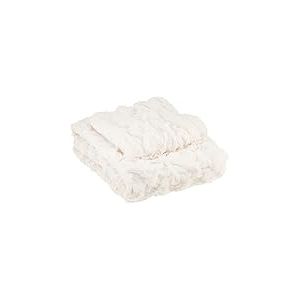 Confort espaces – froncée Couvre-lit en Fausse Fourrure 127 x 152,4 cm avec 2 Housses d'oreiller carré 50,8 x 50,8 cm