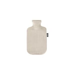 Fashy Bouillotte 2,0 l avec housse en peluche, beige