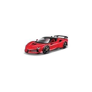Bburago - Ferrari SF90 XX Stradale, Voiture Diecast 1:24, R&eacute;plique Supercar D&eacute;taill&eacute;e avec Portes et Coffre Ouvrables, Licence Ferrari, &Acirc;ge 3+ Ans