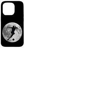 foot football match Footballeur foot-ball joueur coach lune Coque pour iPhone 15 Pro
