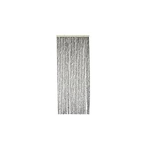 WERKA PRO Rideau Chenille Gris Clair et Anthracite 120 x 220 cm