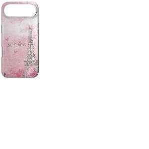 Mignon Paris Tour Eiffel Rose Pastel Rose Je t'aime Coque pour iPhone Air