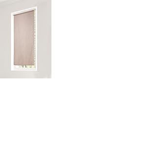 LINDER Voilage Vitrage - Passe Tringle - Taupe Clair - 90x200cm - 100% Polyester - Certifié Oeko -TEX - Tissé et Teint en France - Collection Etamine Givrée