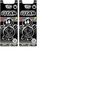 GS27 - D&eacute;sodorisant Voiture &agrave; Clipser Titan 3D - Parfum Voiture 100% Fran&ccedil;ais - Dark Sensation (Lot de 2)