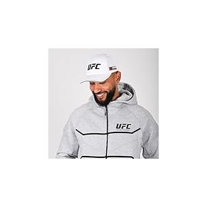 UFC Casquette Blanche Homme &ndash; Sport Lifestyle, R&eacute;glable, Logo Officiel UFC, Protection Soleil