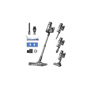 Proscenic Neuf P11 Mopping Aspirateur Balai sans Fil, 550W 45Kpa 60 Min Aspirateur Laveur sans Fil avec Fonction Nettoyage de Sol, Léger Aspirateur Balai Puissant pour Tapis,Durs Sols,Poils d'animaux
