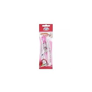 Pentel Correction Tape ZTT605 Ruban correcteur rétractable, bande de 5 mm x 6 m, Corps tranparent et rose